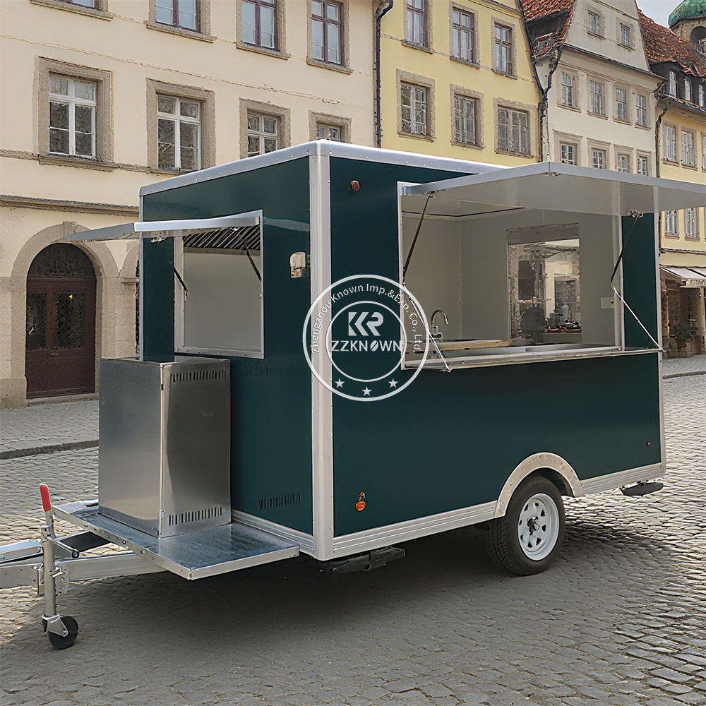 Street Mobile Food Truck Conce - огляд і ціна Coffee Equipment For Coffee Shop